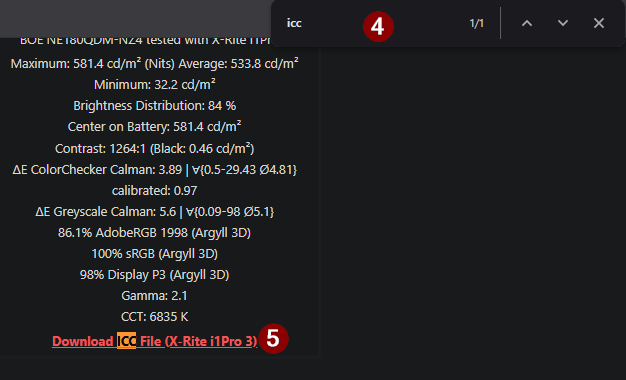 NotebookCheck ICC link